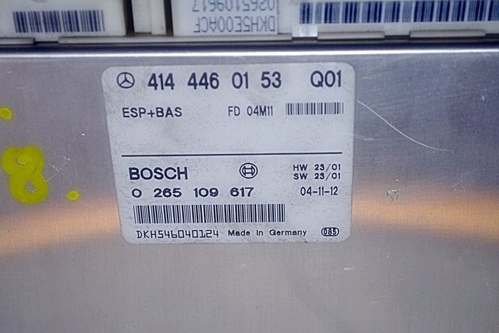 MERCEDES ДАТЧИК МОДУЛЬ ESP 4144460153 0265109617, фото 3