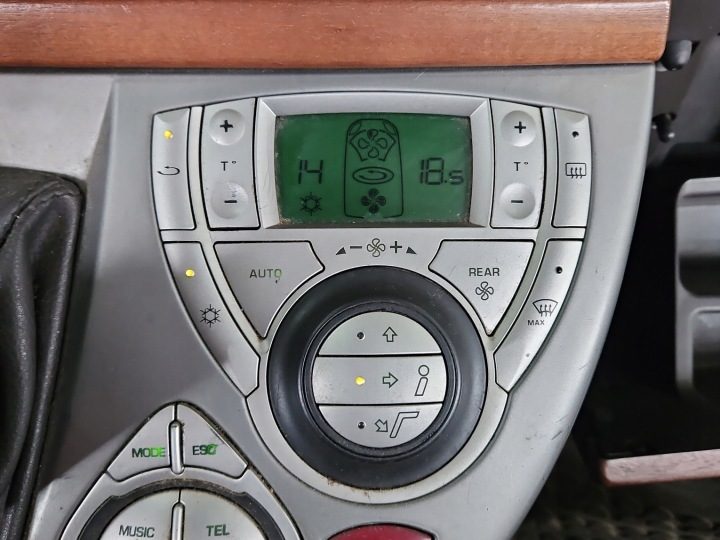 Консоль блок управления печкой Lancia Phedra 14900560YH, фото 1