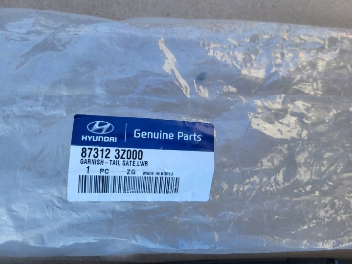 ЗАЩИТА МОЛДИНГ BLENDY Z КРЫШКИ БАГАЖНИКА HYUNDAI i40 УНИВЕРСАЛ OE НОВЫЙ, фото 2