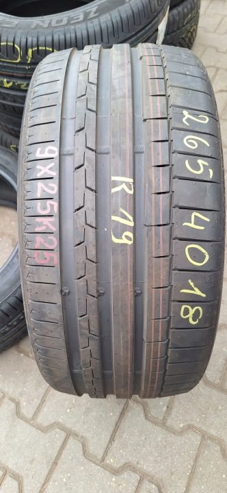 Шина летняя Continental SportContact 6 265/40R19 102 Y защита диска, усилитель (XL), фото 1