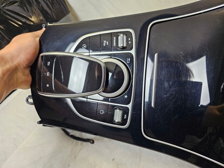 ДЕКОР ТОННЕЛЬ ПАНЕЛЬ СРЕДНЯЯ УПРАВЛЕНИЯ ПЕРЕКЛЮЧАТЕЛЬ КОНСОЛИ MERCEDES W205, фото 9