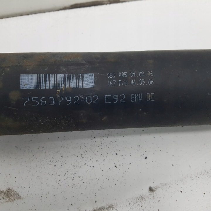КАРДАННЫЙ ВАЛ BMW E92 7563792-02, фото 3