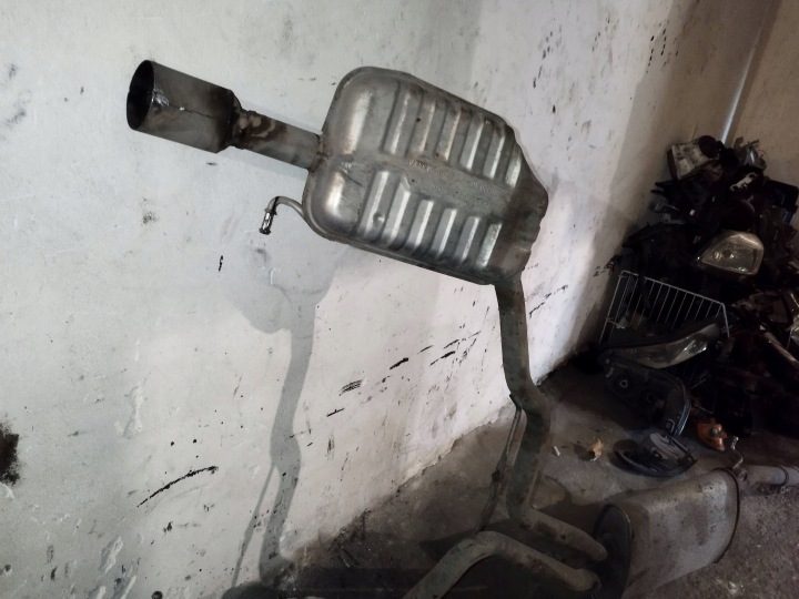 В сборе глушитель Audi A4 B7, фото 8