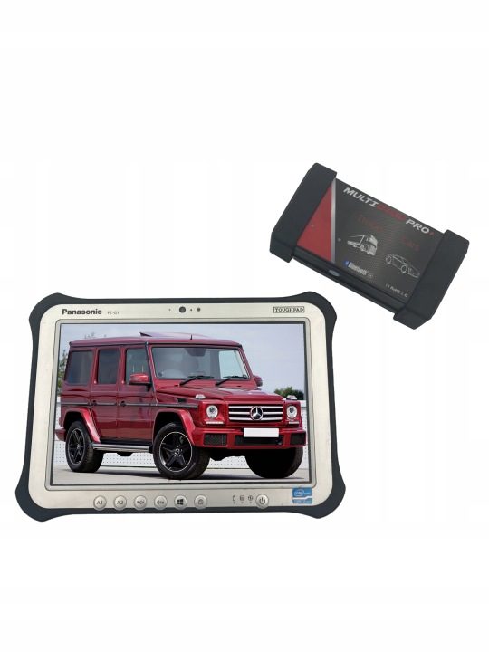 ЭБУ диагностический Panasonic Multidiag Pro+ OBD2 8 проводов для ciężarówek, фото 15
