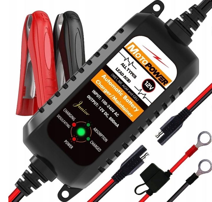 MOTOPOWER MP00205A 12V 800mA автоматический, фото 1