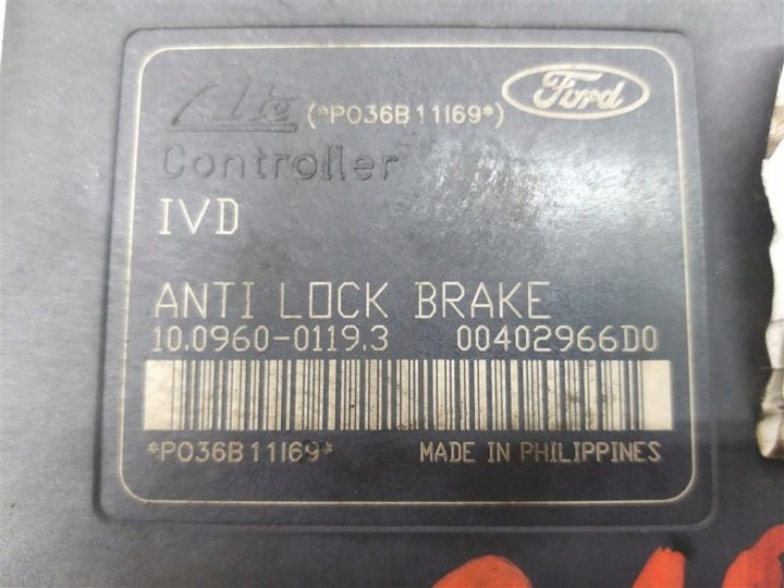 Насос ABS Ford Focus MK2 II 2004-2011 2.0DIESEL 136 л.с. ATE 3M51-2C405-HB, фото 4