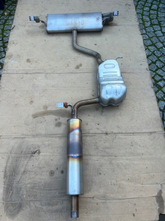 VW Golf VIII 8 1.5 TSI глушитель в сборе труба 5Q7253611A, фото 1
