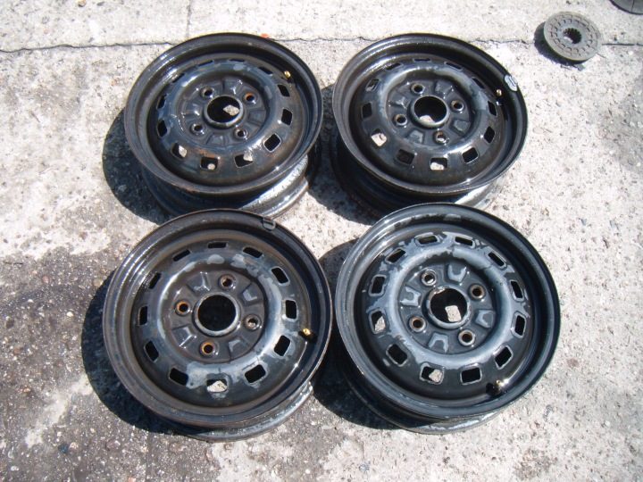 4× Штампованный диск Daewoo OE 0 4.5" x 13" 4x114.3 ET 45, фото 2