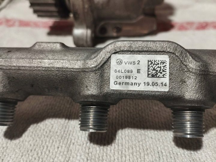 СИСТЕМА ТОПЛИВНАЯ 04L130277AE 04L130755D AUDI A4 B8 2.0 TDI 2012 ГОД КОД: CNH, фото 3