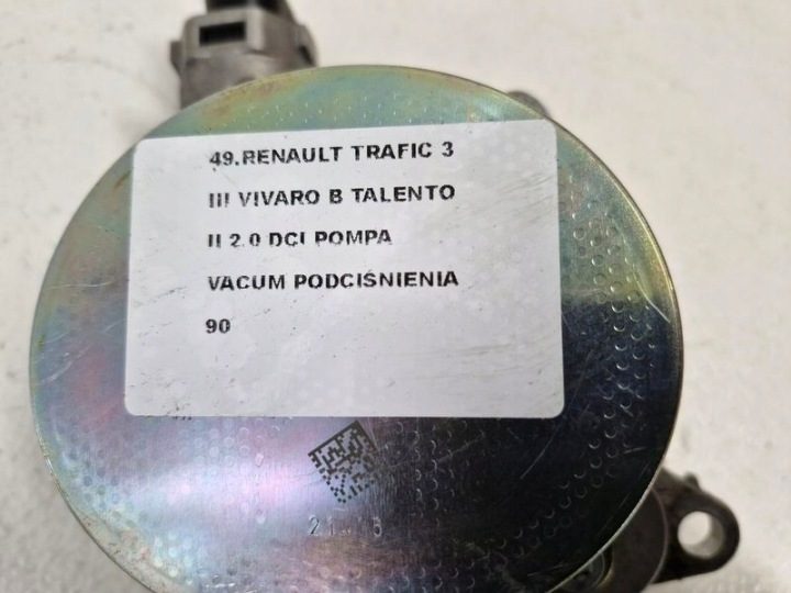 Renault Trafic III 3 Vivaro B 2.0 DCI насос вакуумный вакуума 146500021R, фото 3