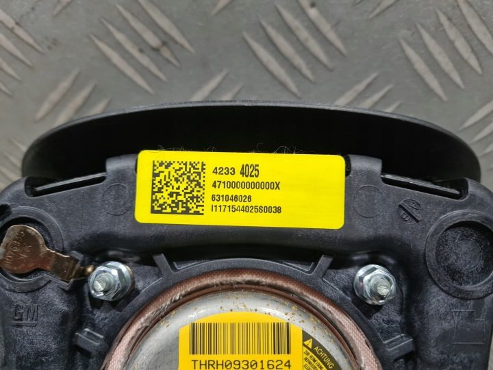 ПОДУШКА БЕЗОПАСНОСТИ ВОДИТЕЛЯ OPEL MOKKA 42334025, фото 3