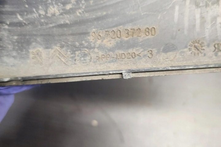 Запчасти моторного отсека PEUGEOT PARTNER ФУРГОН 9672037280 1.56L дизель, фото 1