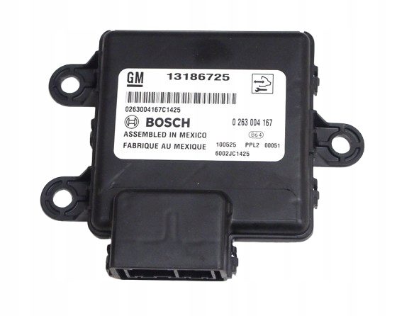 Модуль датчиков парковки PDC Opel Corsa D Рестайлинг 3D 13186725 0263004167, фото 1