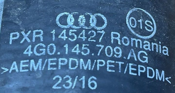 ! 5 Audi A6 C7 4G патрубок воздушный патрубок интеркулера 4G0145709AG, фото 4