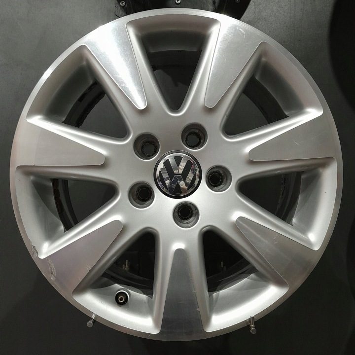 4× Литой диск Volkswagen OE Golf VI 7.0" x 16" 5x112 ET 45, фото 4