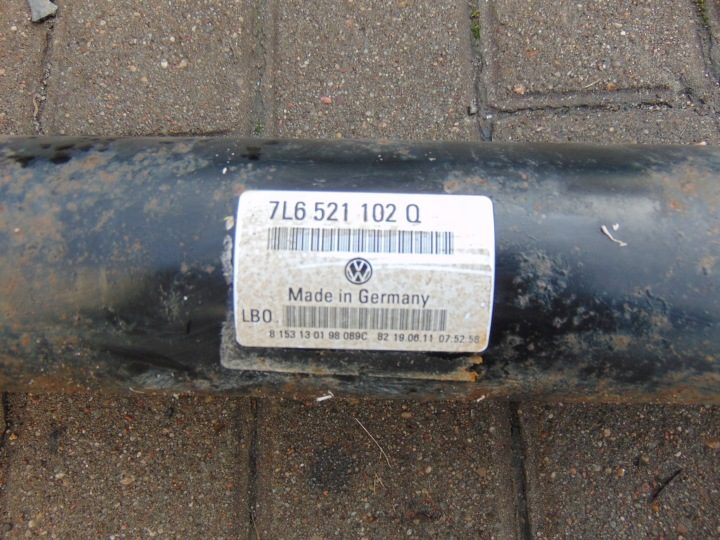 Volkswagen OE 7L6521102Q карданный вал, фото 8