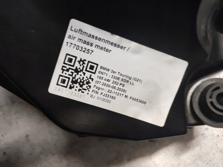 ВОЗДУШНОГО ФИЛЬТРА BMW СЕРИИ 3 G20 G21 330EXd, фото 2