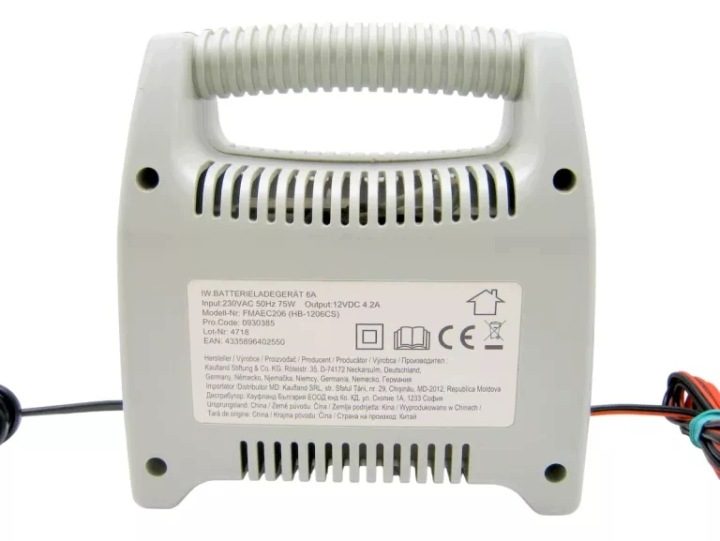 Зарядное устройство 6/12V Baterry Charger, фото 3
