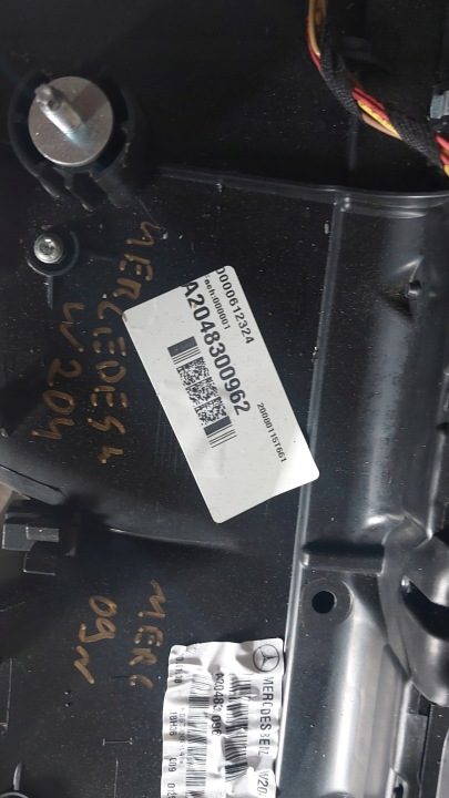 ОТОПИТЕЛЬ MERCEDES W204 ЕВРОПА В СБОРЕ, фото 3