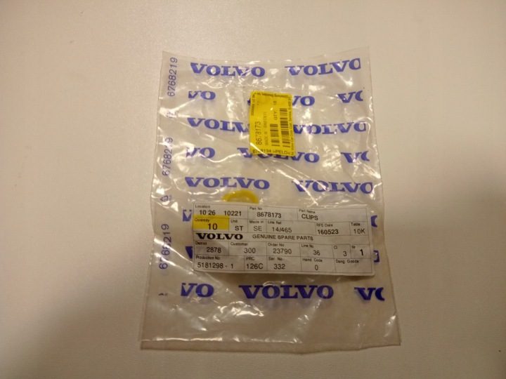 КЛИПСА ФАРЫ ПЕРЕДНЕЙ VOLVO S80 II V70 II XC60, фото 2