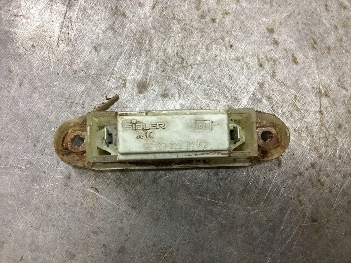 Фонари подсветки номера номерной Mercedes W123, фото 4