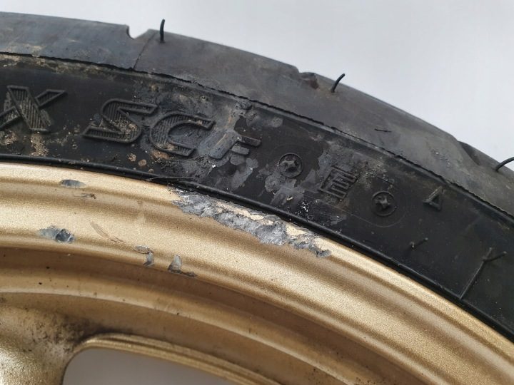 ПЕРЕДНЕЕ КОЛЕСО ДИСК Yamaha T-Max 560 TECH Max 560 шина 120/70 R15, фото 9