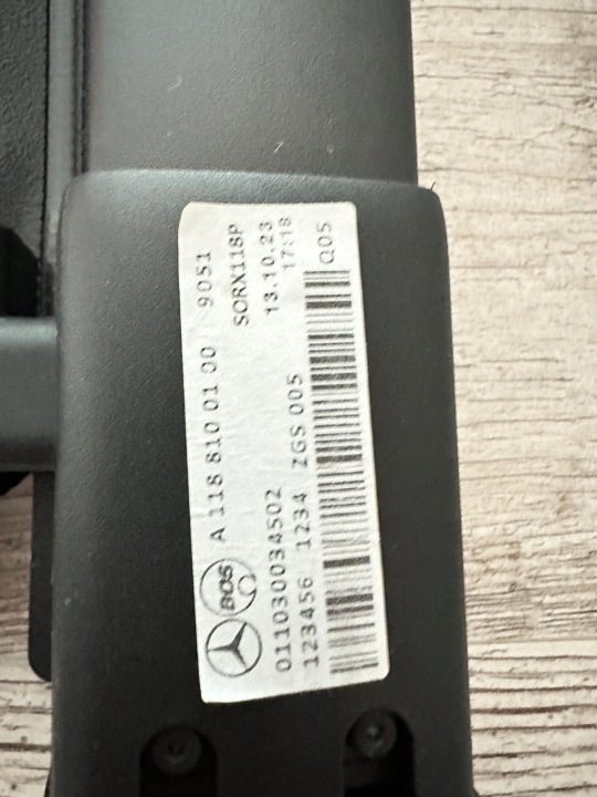 Шторка багажника задняя Mercedes CLA W118 универсал Shooting тормоз A1188100100, фото 5