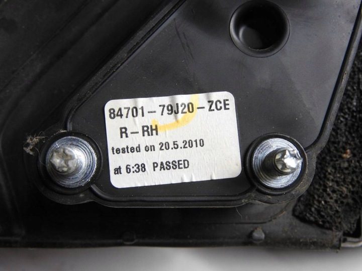 Suzuki SX4 Рестайлинг 06-14 ZCE Зеркало наружное правое 5 ПИН 84701-79J20, фото 9