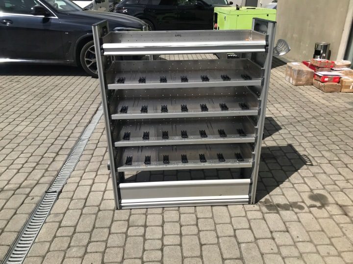 ОБШИВКА СЕРВИСНАЯ ШКАФ СТЕЛЛАЖ АВТОМОБИЛЬНЫЙ BOTT 103x131x37, фото 1