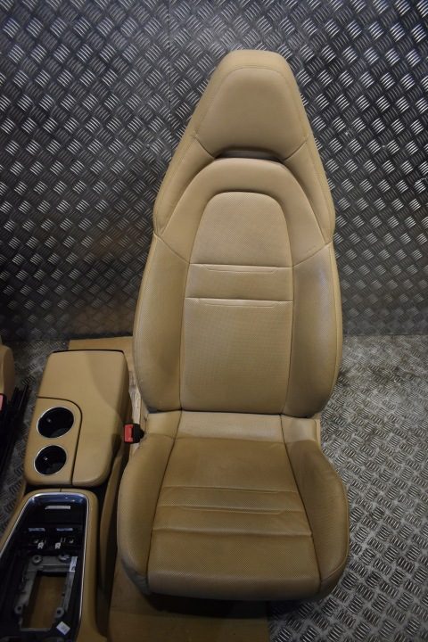 Идеальные сиденья обшивки диван компл. Porsche Panamera 971 Luxory Beige 1, фото 5