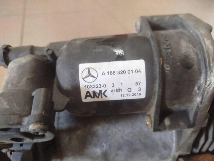 КОМПРЕССОР ПНЕВМОПОДВЕСКИ MERCEDES-BENZ GLS (X166) A1663200104 34935410 4.7L, фото 6