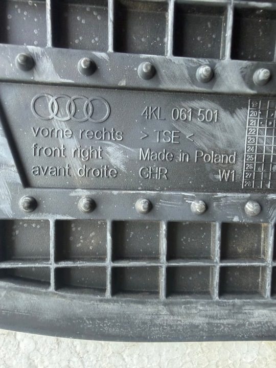 Audi Q4 E-Tron E-Tron коврик Maty резиновые 4KL061501, фото 5