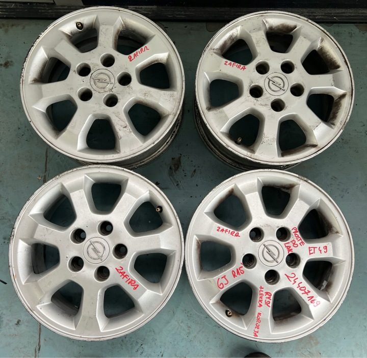 4× Литой диск Opel OE 6.0" x 15" 5x110 ET 49, фото 1