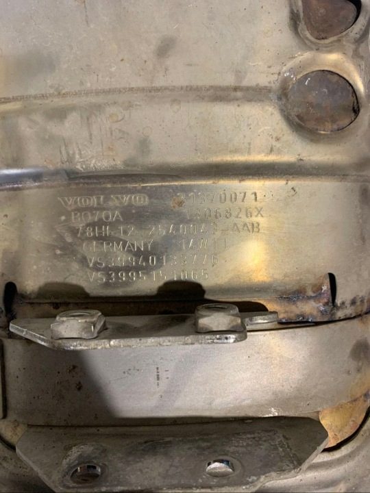 VOLVO S60 V60 V70 S80 XC60 XC70 D3/D4 2.0 дизель ФИЛЬТР DPF 31370071, фото 9