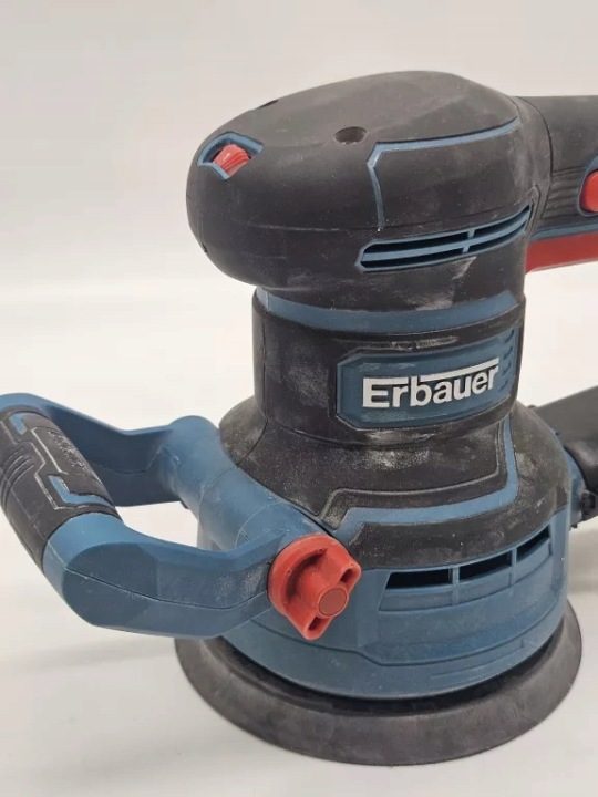 Шлифмашина эксцентриковая Erbauer ERO450 150 мм 450 Вт, фото 3