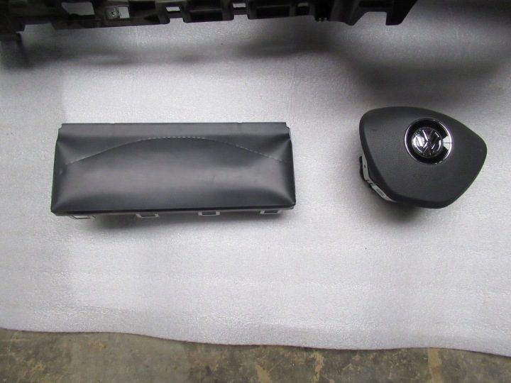 VW GOLF VII ПАНЕЛЬ КОНСОЛЬ ТОРПЕДО ПОДУШКИ ОРИГИНАЛ КОМПЛЕКТ, фото 2