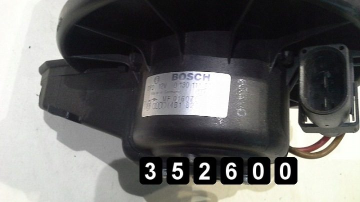 2001 Audi Allroad Вентилятор моторчика вентилятора печки 4b1820021, фото 2