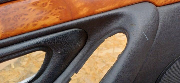 Обшивка передняя сторона левая BMW 7 E38 декор, фото 10