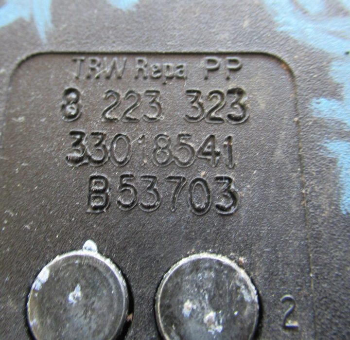 BMW E65 E66 ремень крючок замок заднего ремня левый 8223323, фото 2