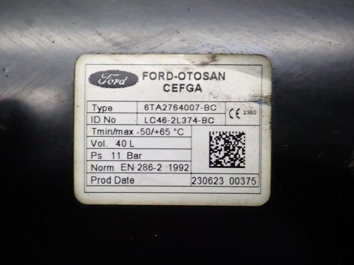 Бак давления воздуха подвески LC46-2L374-BC Ford F-MAX 23 г., фото 7