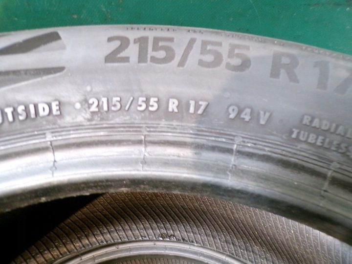 2× Шина летняя Continental EcoContact 6 215/55R17 94 В, фото 4