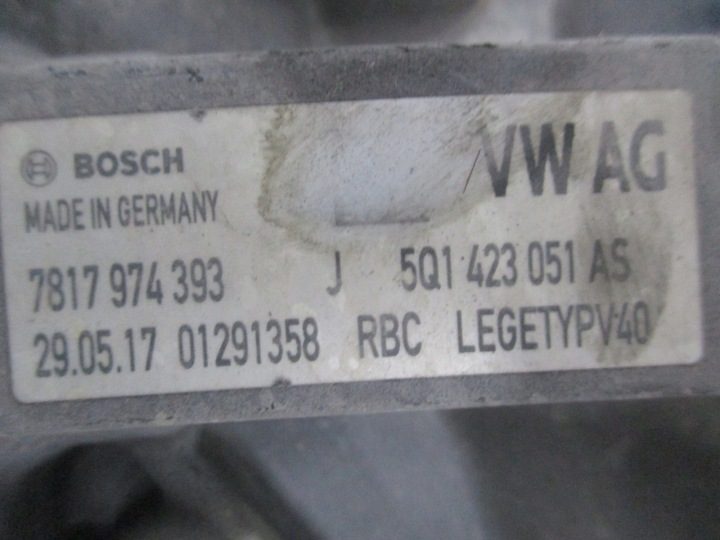 РУЛЕВОЙ МЕХАНИЗМ SKODA OCTAVIA 5Q1423051AS, фото 6