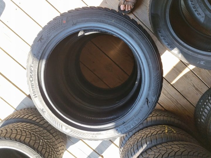 4× Шина зимняя Kumho WinterCraft WP51 225/45R18 95 В сцепление на снегу (3PMSF), фото 10