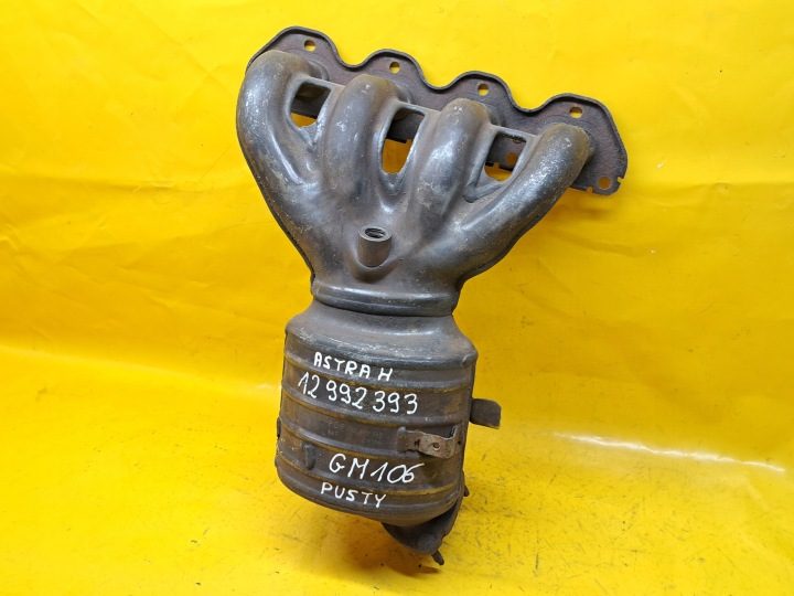 ВЫПУСКНОЙ КОЛЛЕКТОР КАТАЛИЗАТОР ПУСТОЙ OPEL ASTRA H III 1,8 12992393 GM 106 ., фото 4