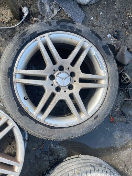 4× Литой диск Mercedes-Benz OE A2044014502 7.5" x 17" 5x112 ET 58, фото 4