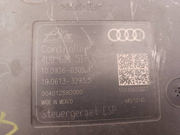 Насос ABS Audi Q7 4L 3.0 4L0614517E, фото 3