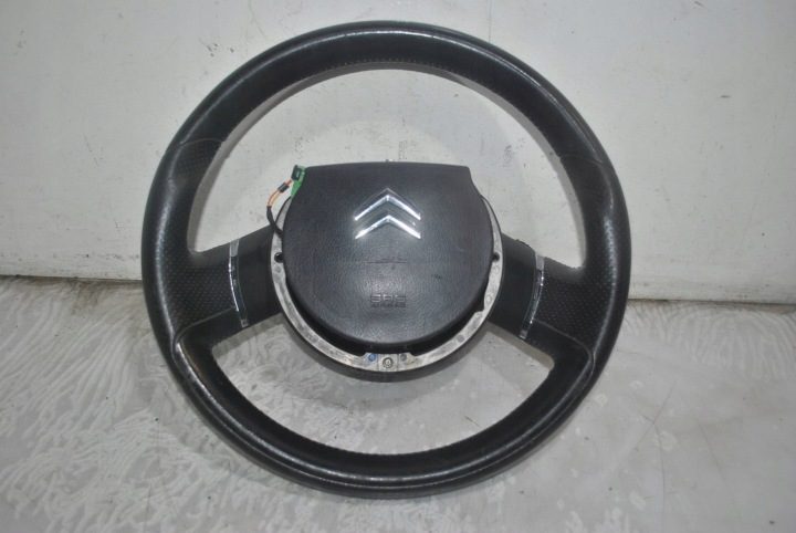 РУЛЬ AIRBAG КОМПЛЕКТ КОЖА CITROEN C4 I, фото 1