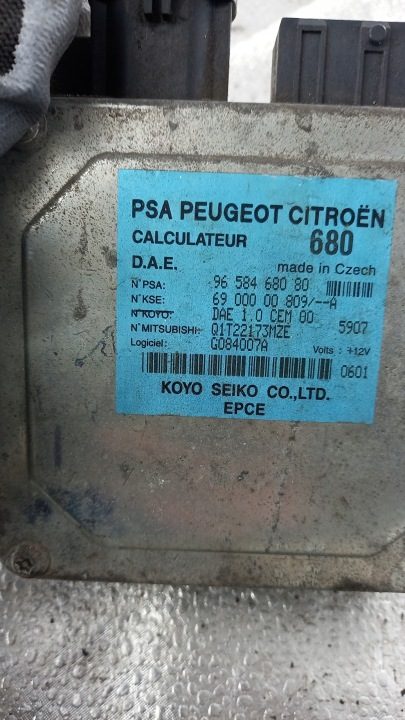 БЛОК УПРАВЛЕНИЯ ЭУР CITROEN C3 1.4HDI 05 г. ХЭТЧБЕК, фото 2