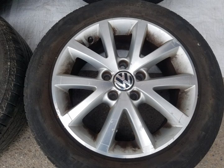 4× Литой диск Volkswagen OE 6.5" x 16" 5x112 ET 50, фото 6