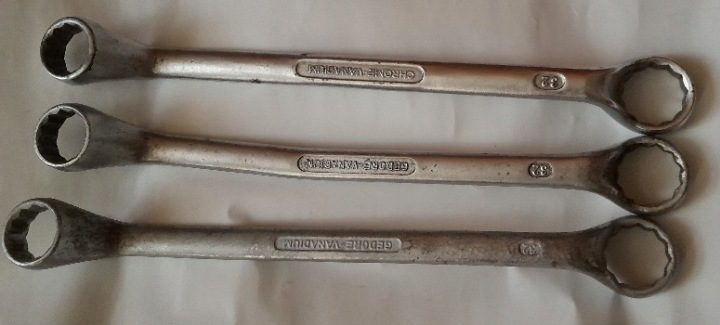 Ключ накидной двусторонний 27x32mm odgięty 5° GEDORE, фото 2